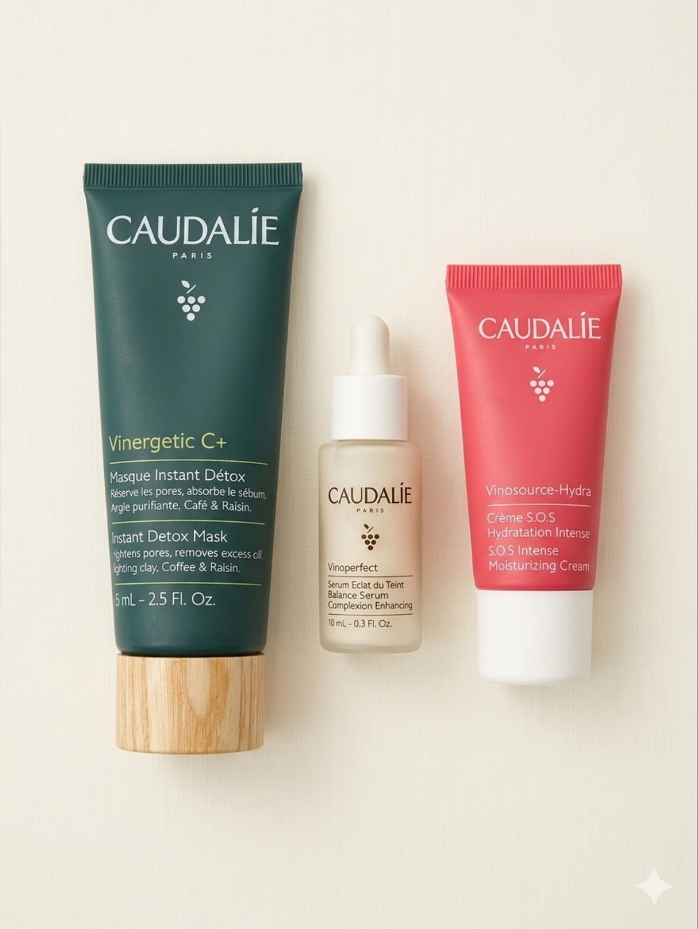 Caudalie Trio Skincare Set